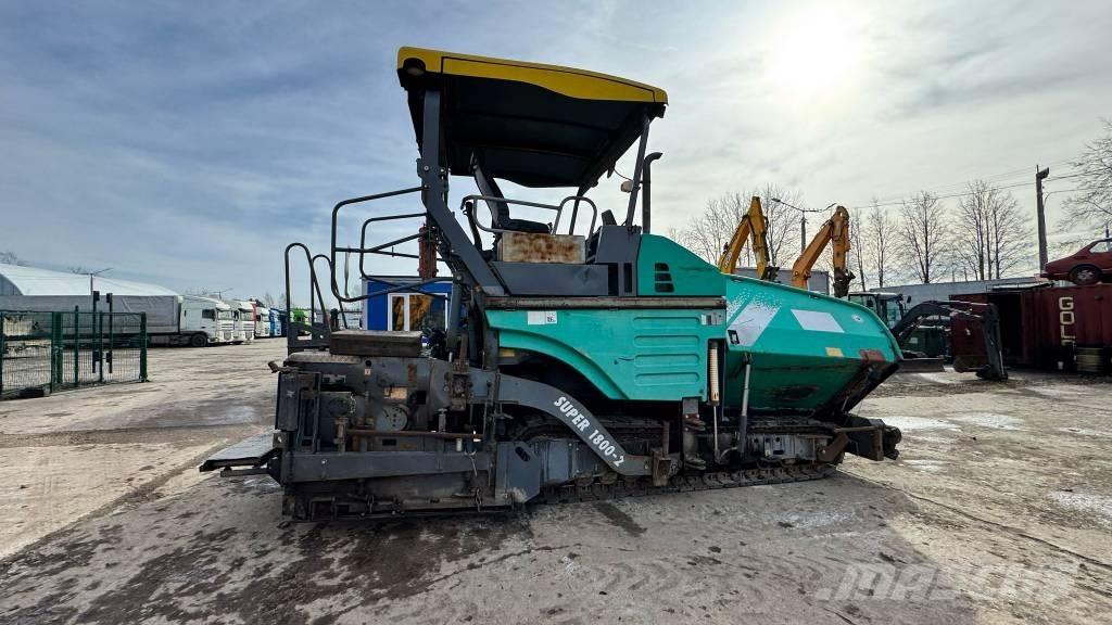 Vögele Super 1800-2 Pavimentadoras de asfalto