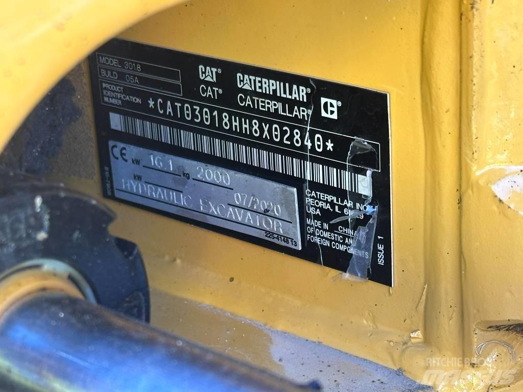 CAT 301.8 Mini Escavadoras <7t