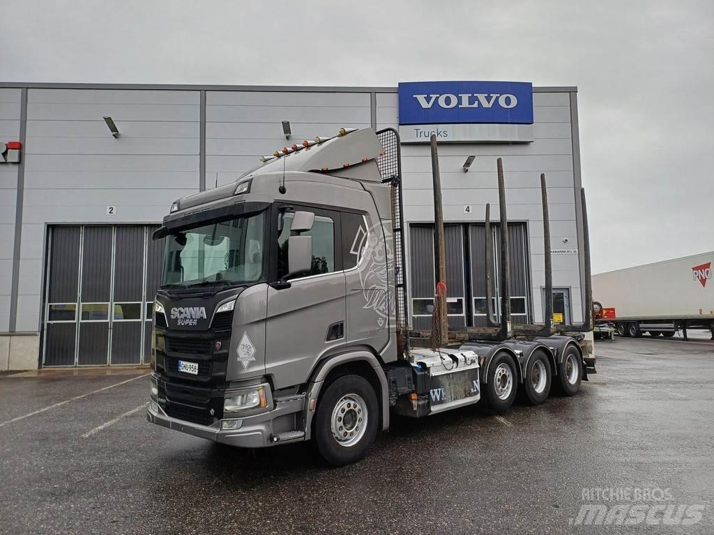 Scania R-serie Camiões de transporte de troncos