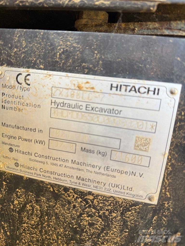 Hitachi ZX 300 LC-7 Escavadoras de rastos