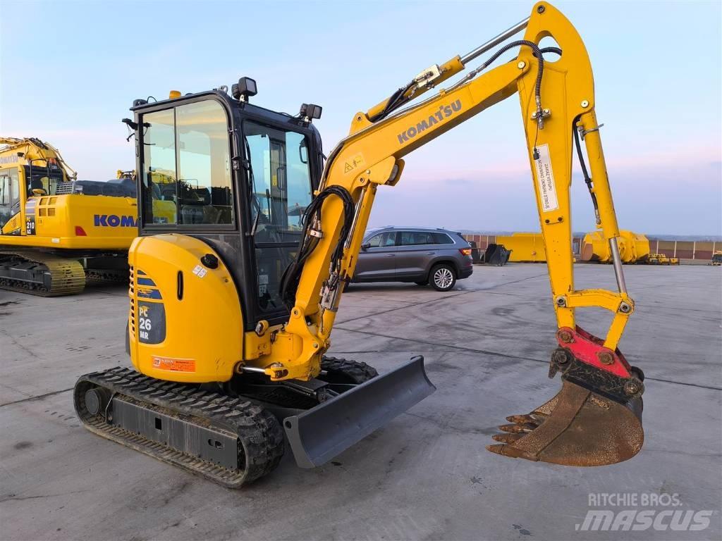 Komatsu PC 26 MR-5 Mini Escavadoras <7t