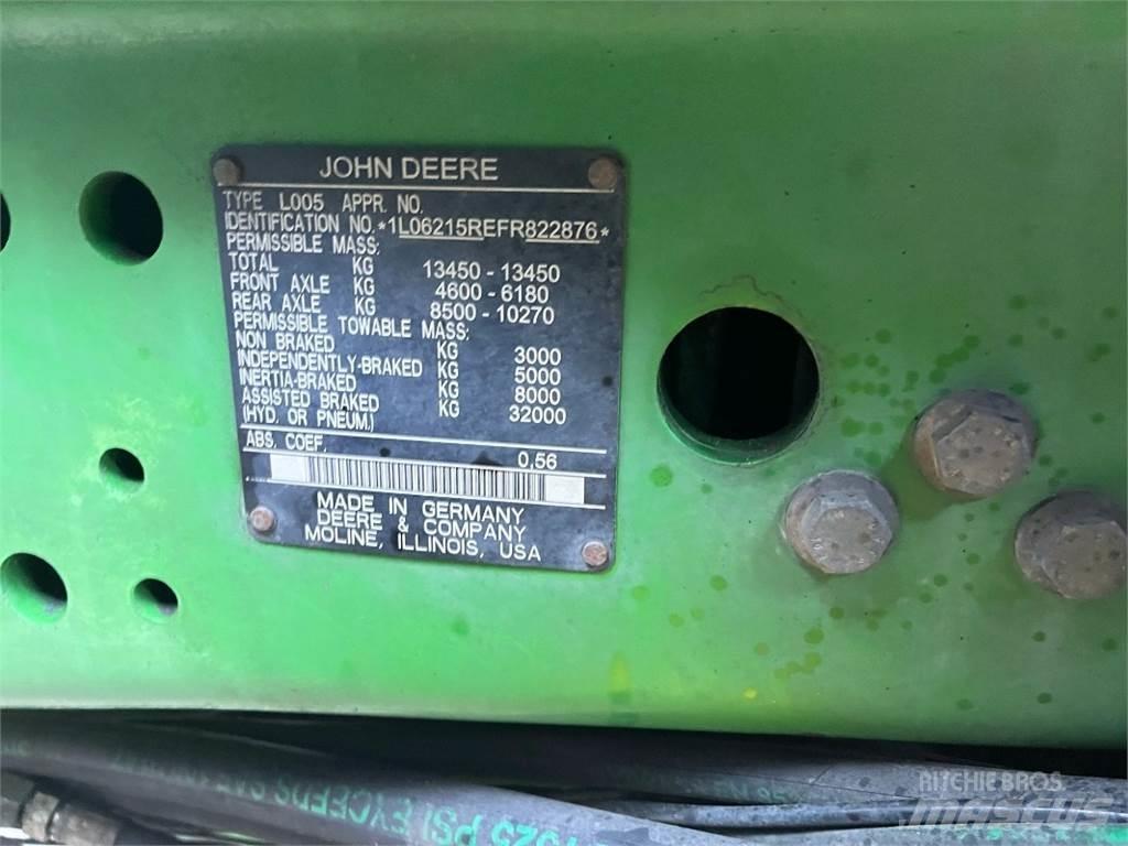 John Deere 6215R Tratores Agrícolas usados