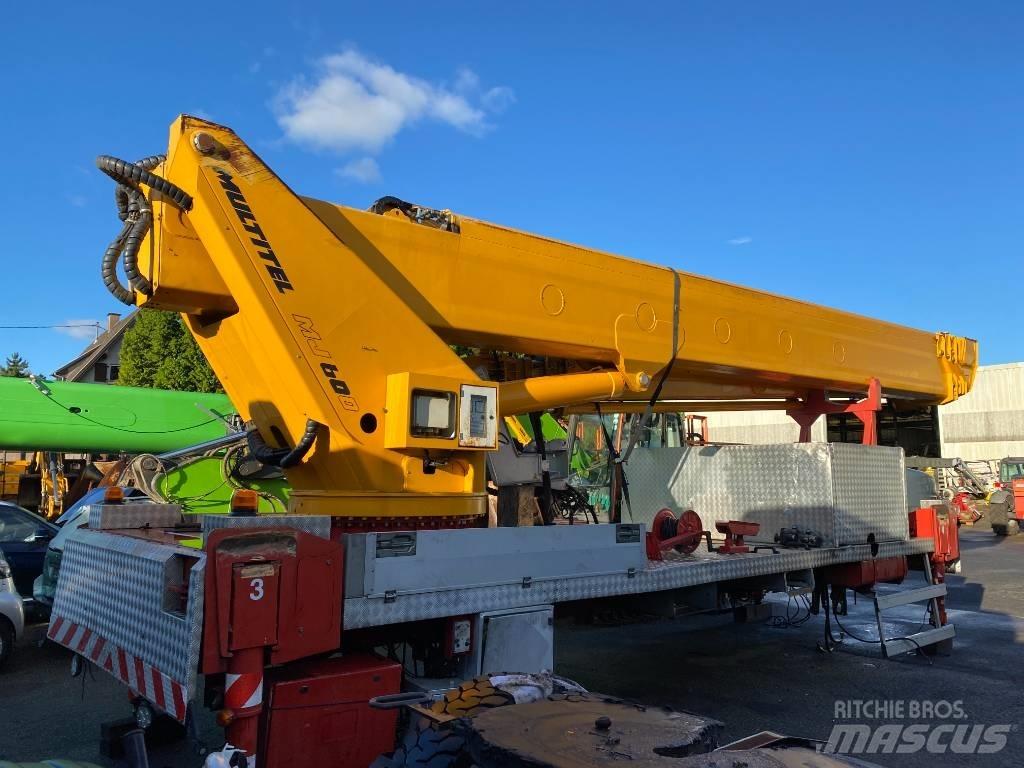 Multitel MJ 600 Plataformas aéreas montadas em camião