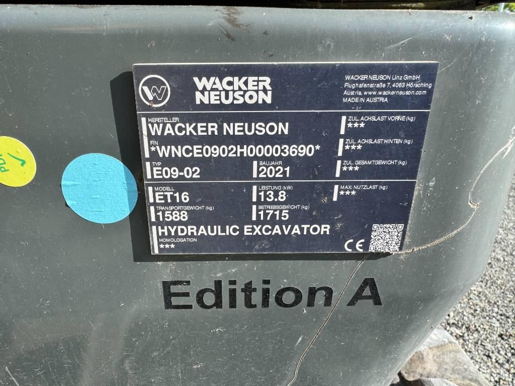 Wacker Neuson ET16 Escavadoras de rastos