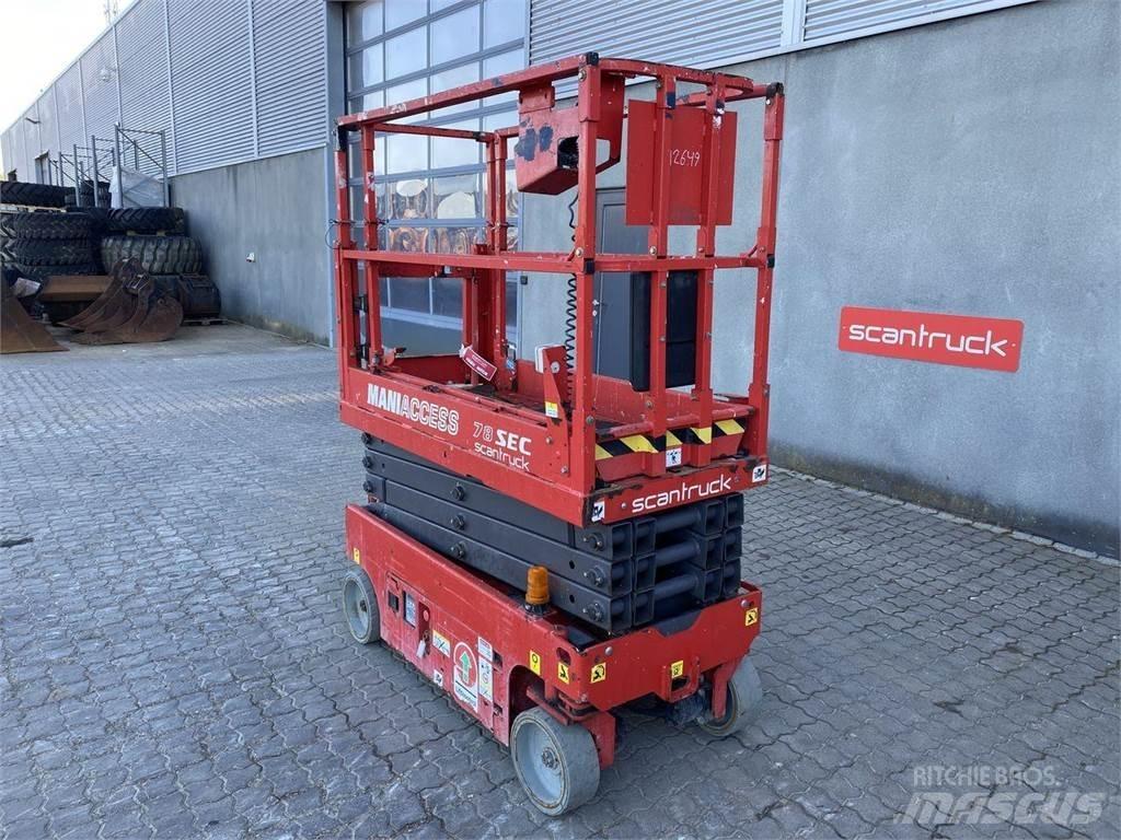 Manitou 78SEC Elevadores de tesoura