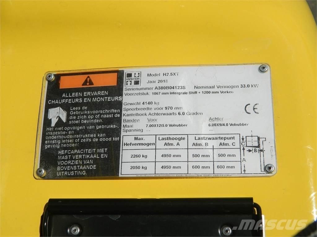 Hyster H2 50XT Empilhadores Diesel