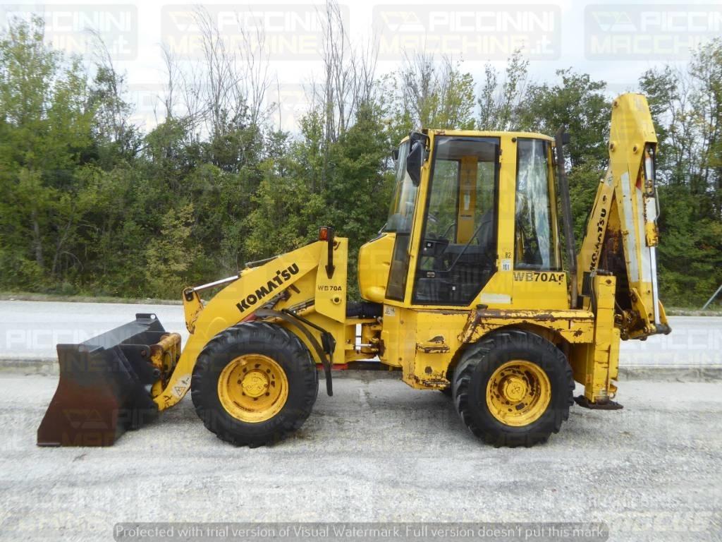 Komatsu WB70A Retroescavadoras