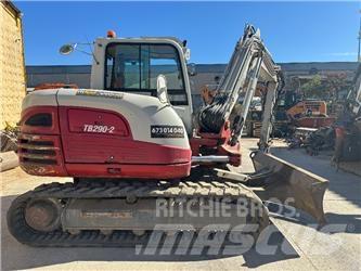 Takeuchi TB290 Escavadoras Midi 7t - 12t