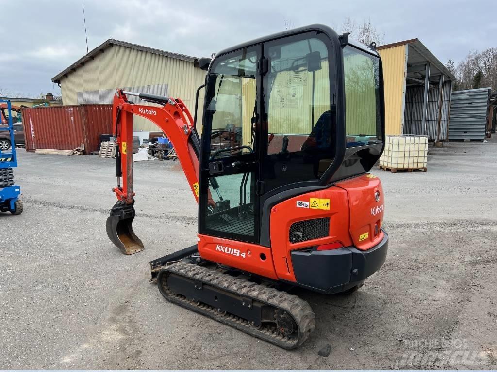 Kubota KX -019-4 Mini Escavadoras <7t