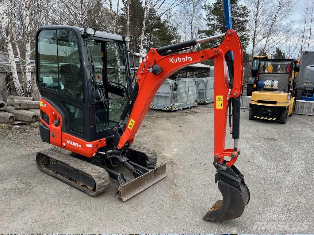 Kubota KX -019-4 Mini Escavadoras <7t