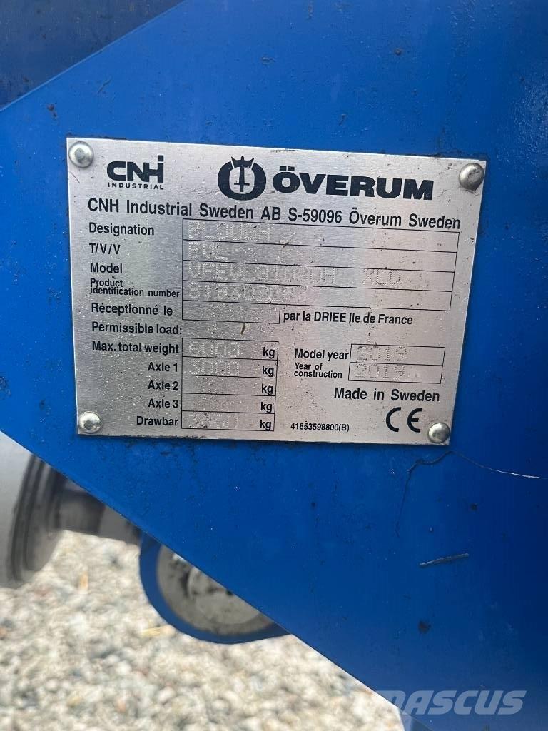 Överum VariFlexEVL Charruas reversíveis