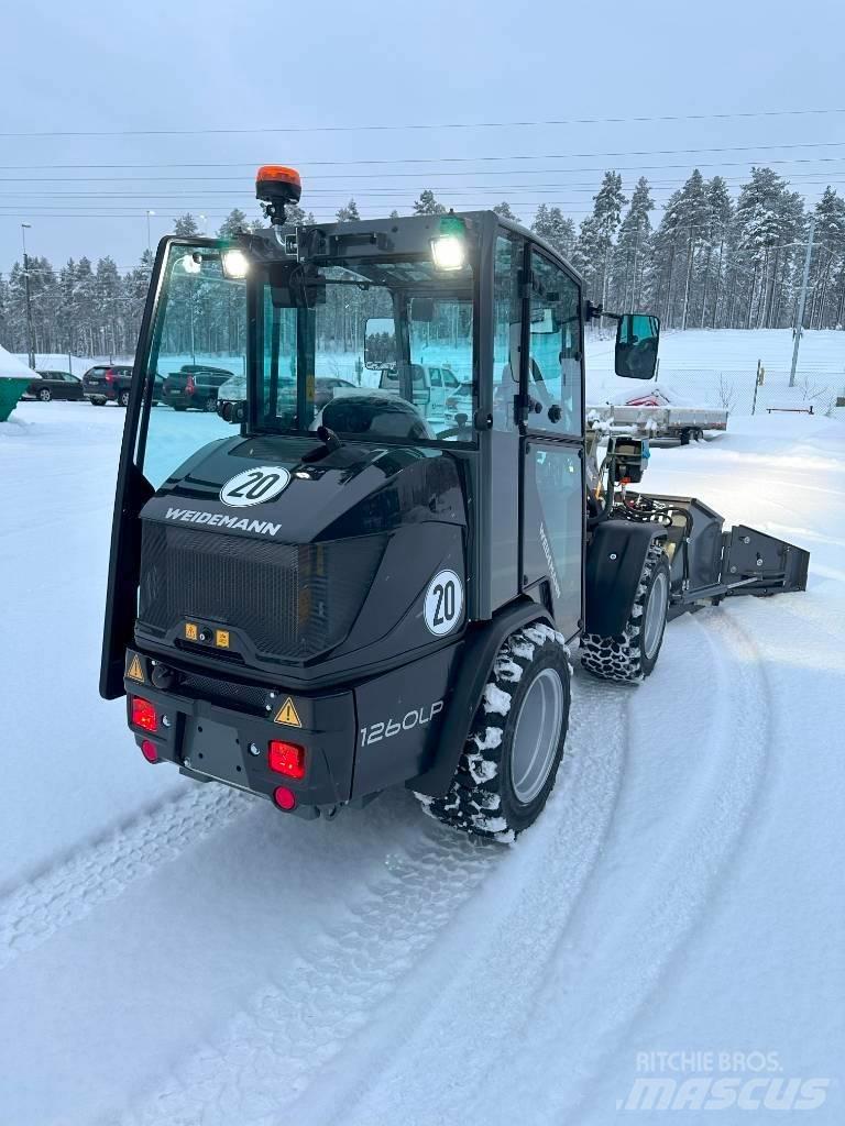 Weidemann 1260LP Carregadoras de direcção deslizante