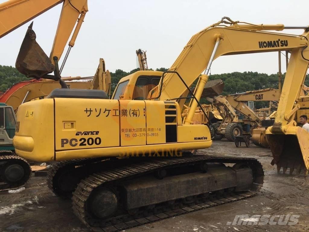 Komatsu PC 200-6 Escavadoras de rastos