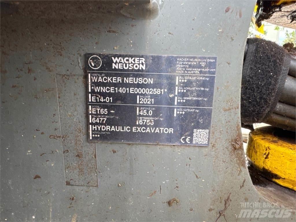 Wacker Neuson ET65 Escavadoras de rastos