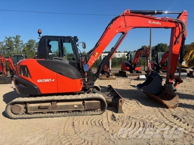 Kubota KX 080-4 Escavadoras Midi 7t - 12t