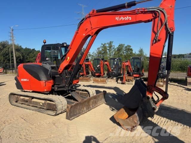 Kubota KX 080-4 Escavadoras Midi 7t - 12t