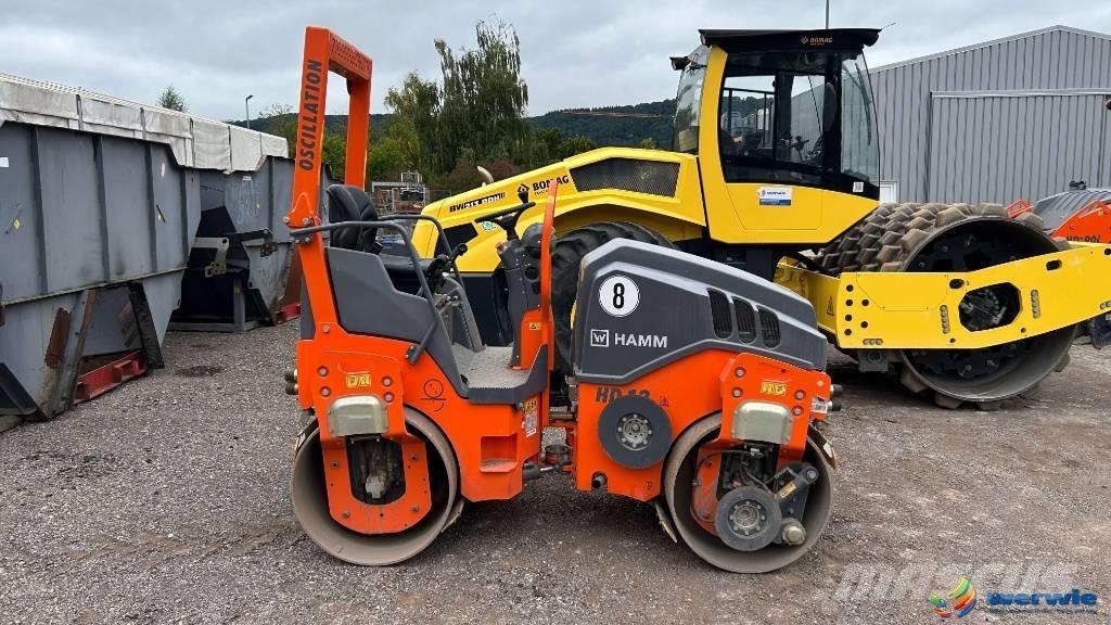 Hamm HD 12 VO Cilindros Compactadores tandem