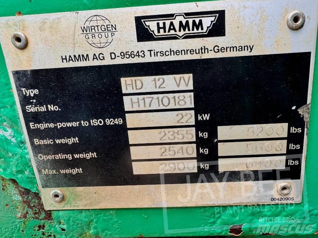 Hamm HD 12 Cilindros Compactadores tandem