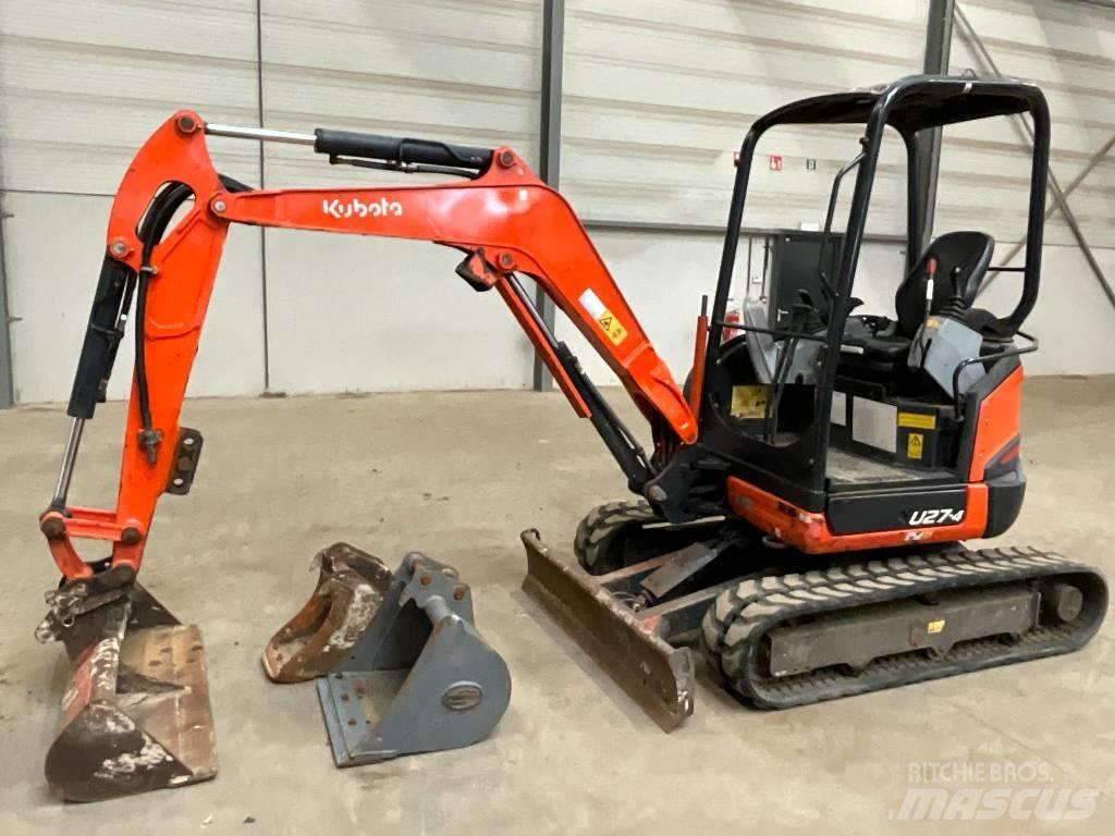 Kubota U 27-4 Mini Escavadoras <7t