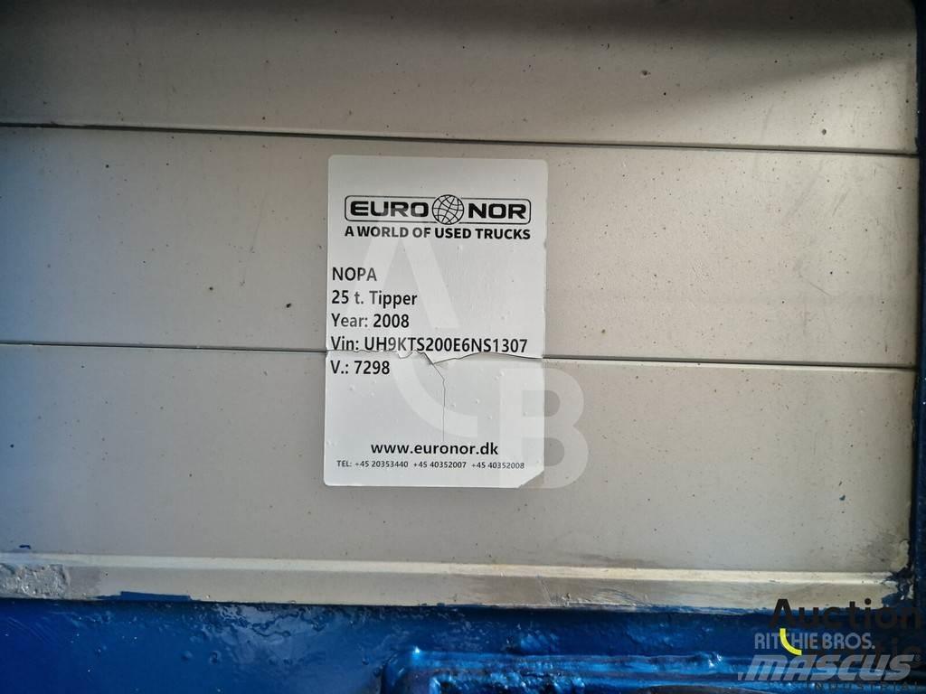 Nopa 25t. Tipper Semi Reboques Cortinas Laterais