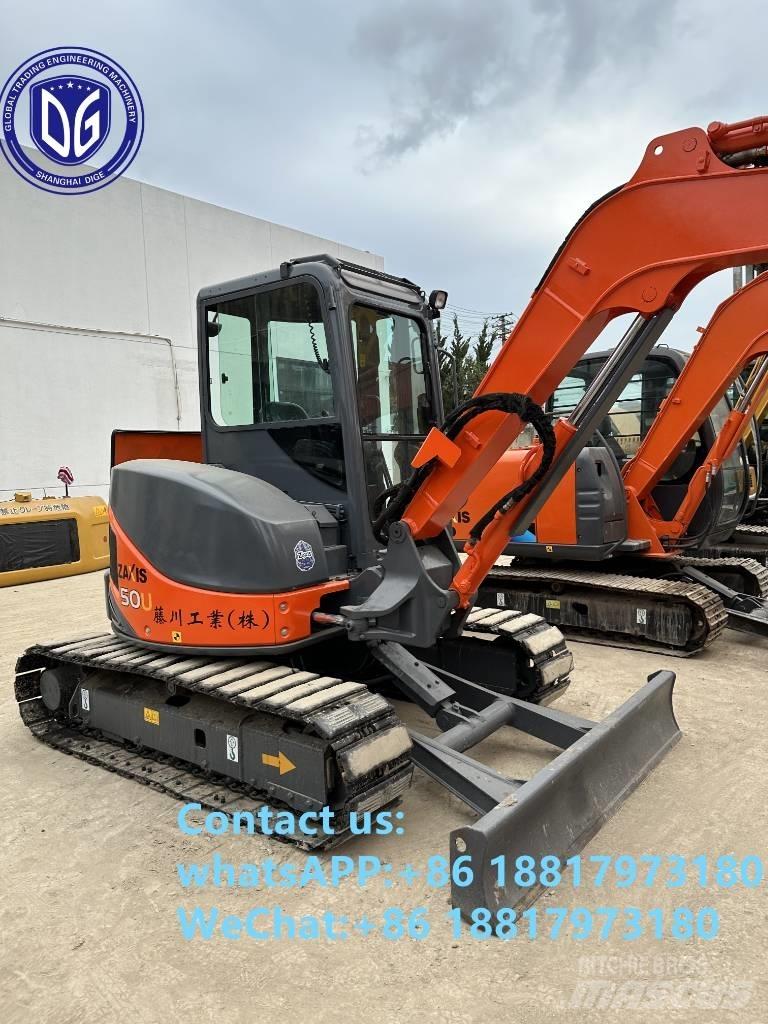 Hitachi ZX 50 U Mini Escavadoras <7t