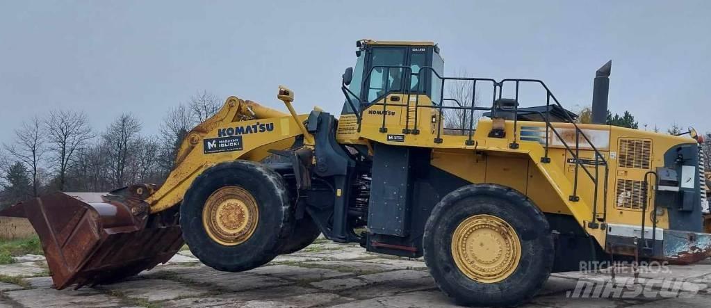 Komatsu WA 600-6 Pás carregadoras de rodas