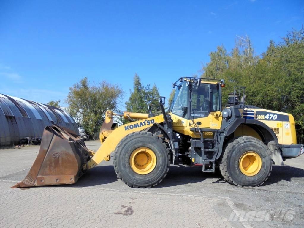 Komatsu WA 470-8 Pás carregadoras de rodas