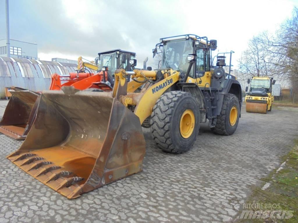 Komatsu WA 470-8 Pás carregadoras de rodas