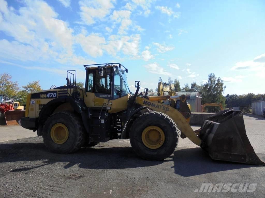 Komatsu WA 470-8 Pás carregadoras de rodas