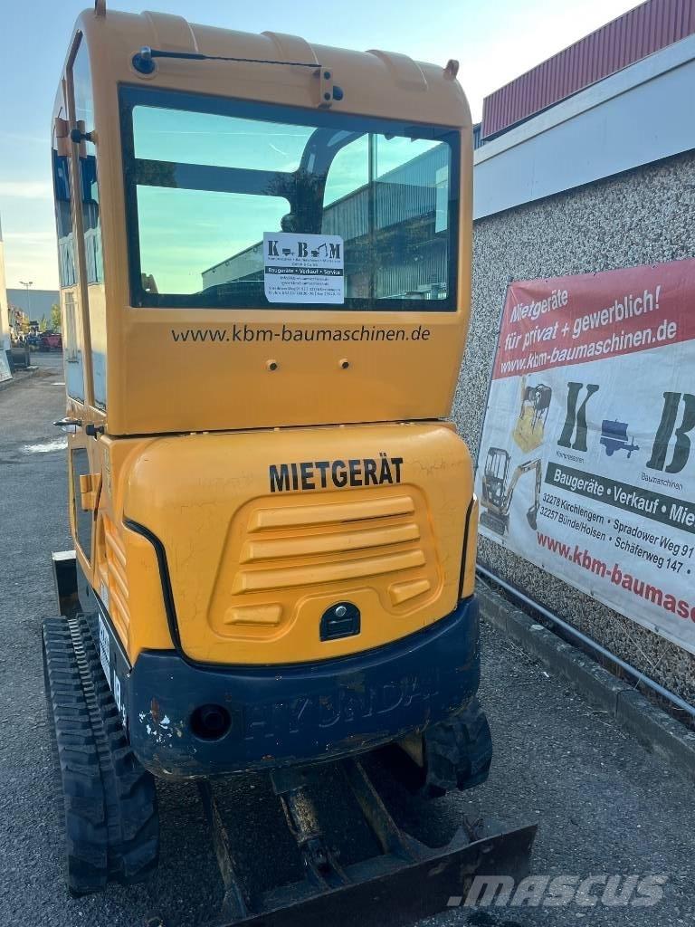 Hyundai R18-9 Mini Escavadoras <7t
