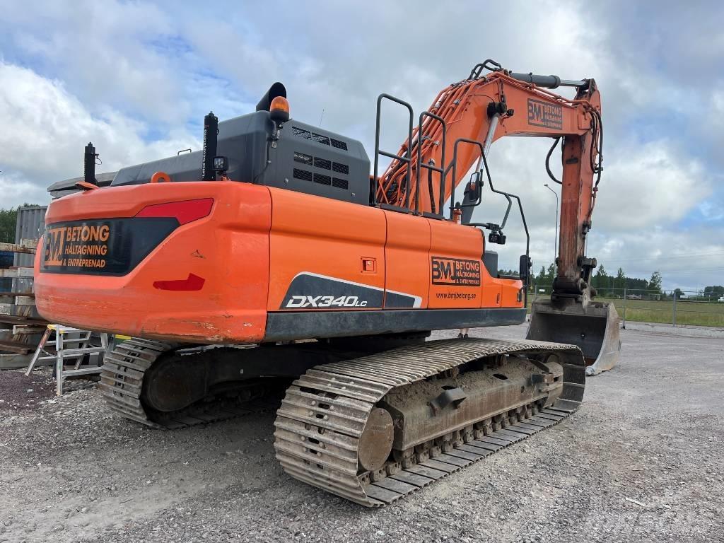 Doosan DX 340 LC-5 Escavadoras de rastos