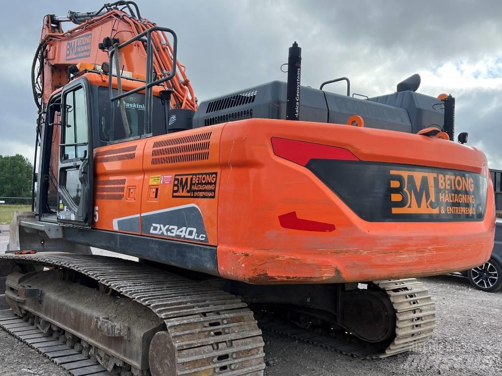 Doosan DX 340 LC-5 Escavadoras de rastos