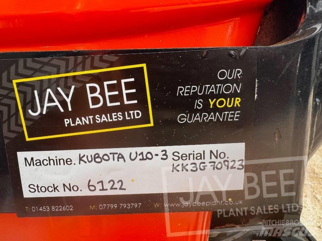 Kubota U 10-3 Mini Escavadoras <7t