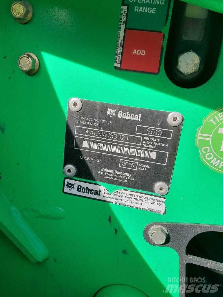 Bobcat S 510 Carregadoras de direcção deslizante
