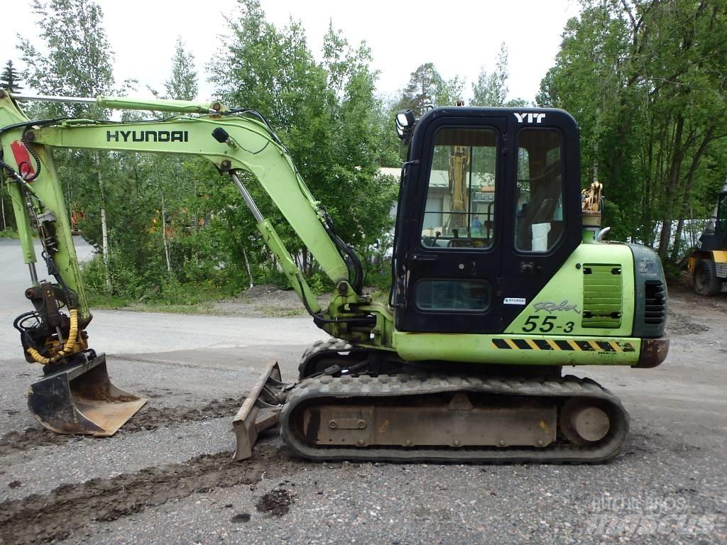 Hyundai Robex 55-3 Mini Escavadoras <7t