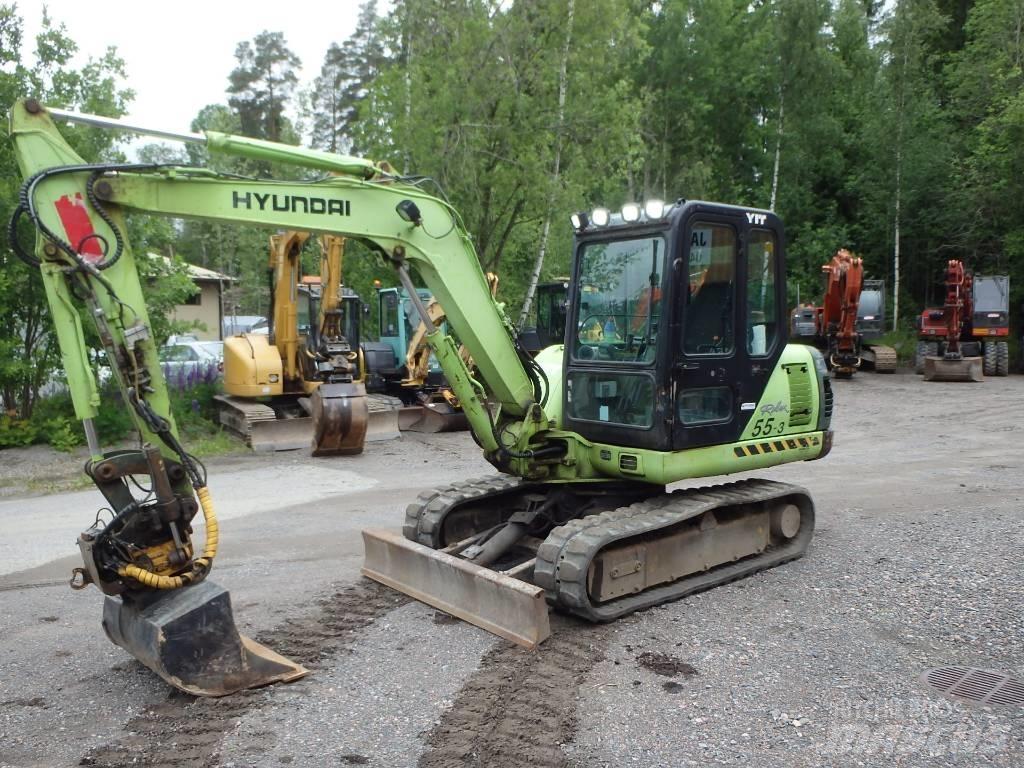Hyundai Robex 55-3 Mini Escavadoras <7t