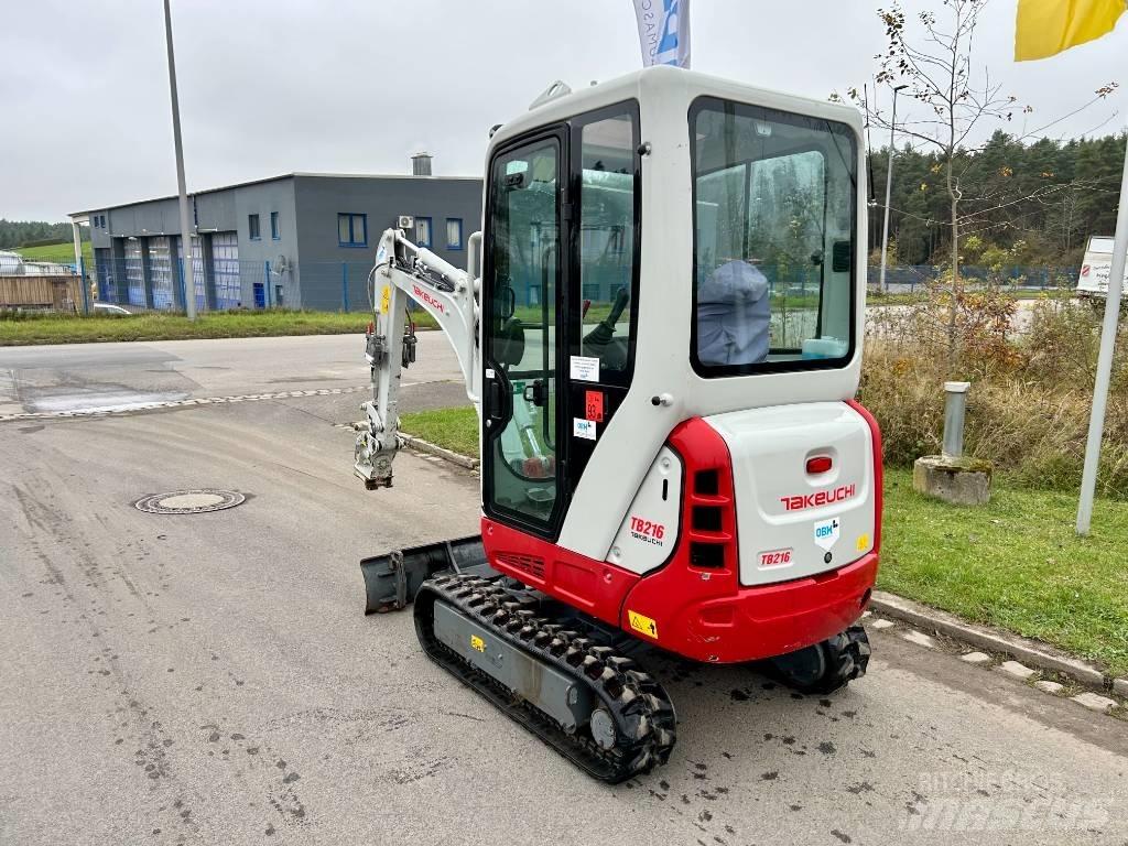 Takeuchi TB 216A V4 Mini Escavadoras <7t