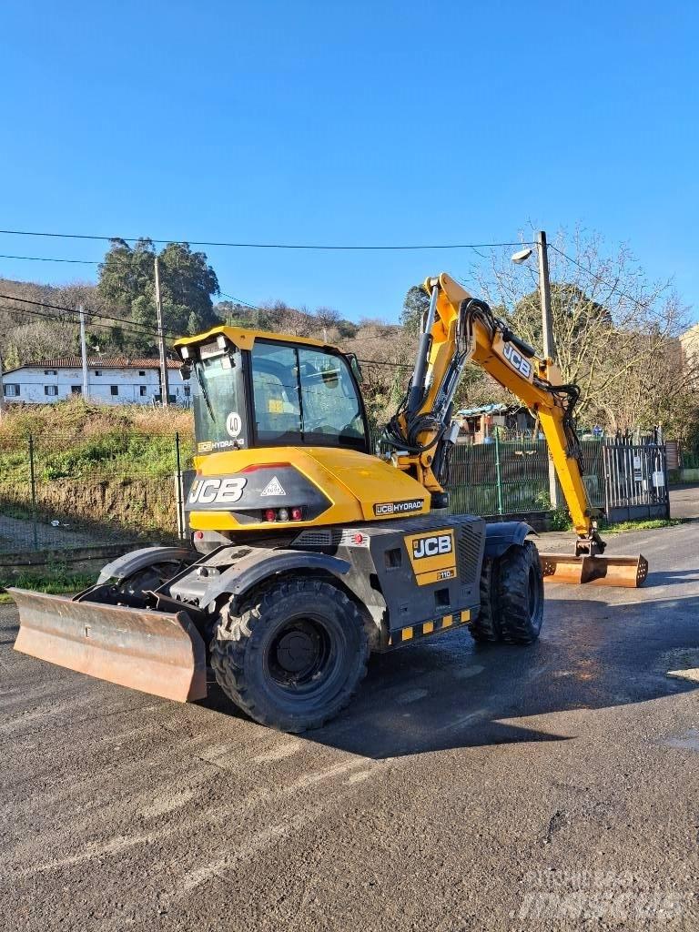 JCB Hydradig 110W Escavadoras de rodas