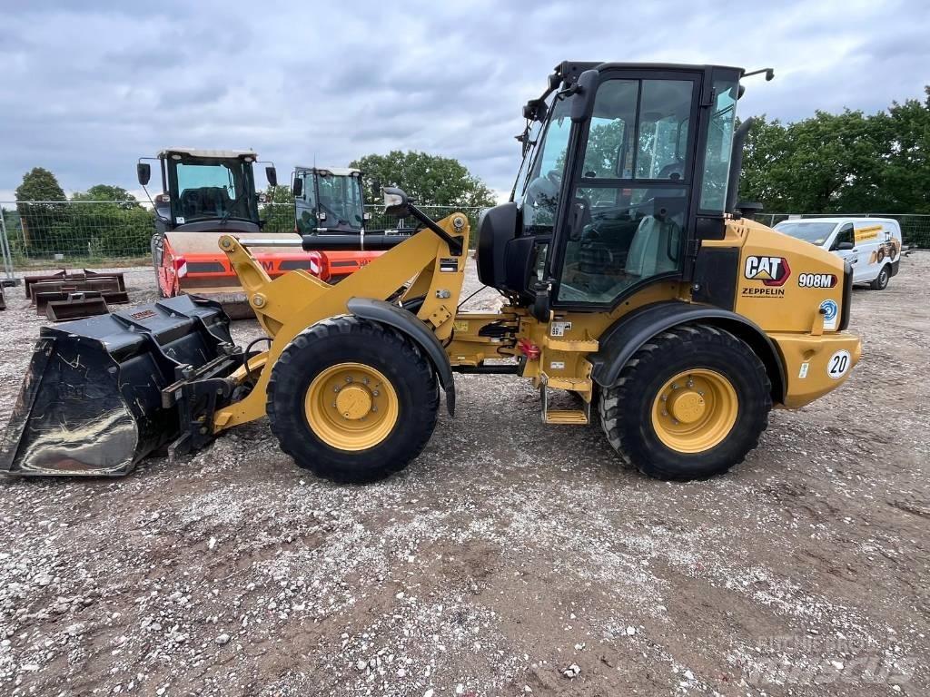 CAT 908M Pás carregadoras de rodas