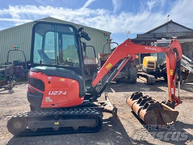 Kubota U 27-4 Mini Escavadoras <7t