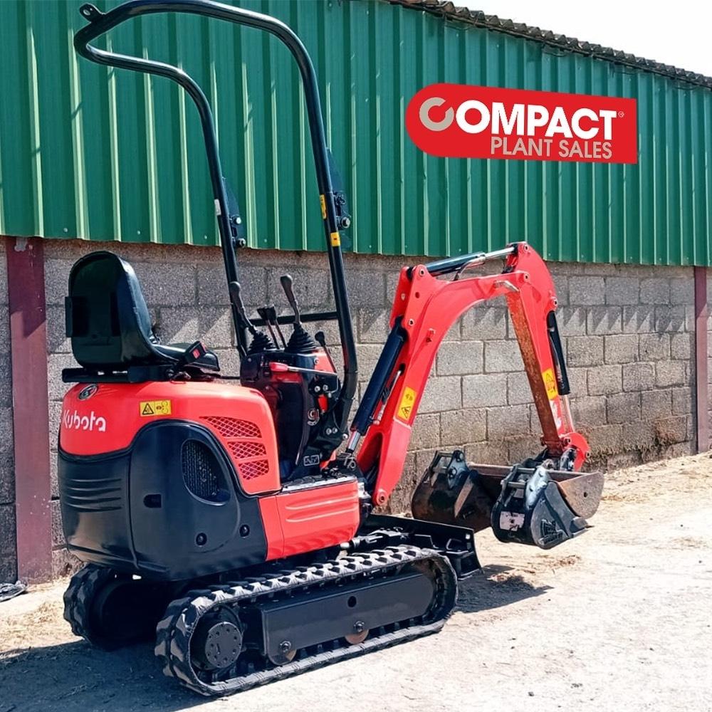 Kubota K008-3 Mini Escavadoras <7t
