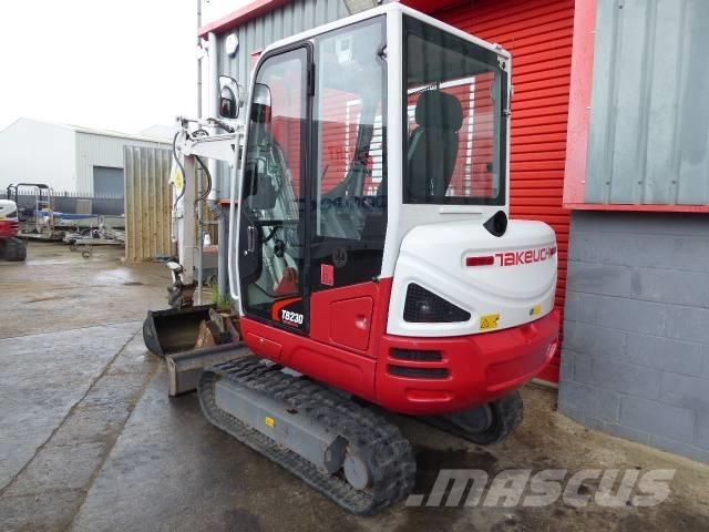 Takeuchi TB 230 Mini Escavadoras <7t