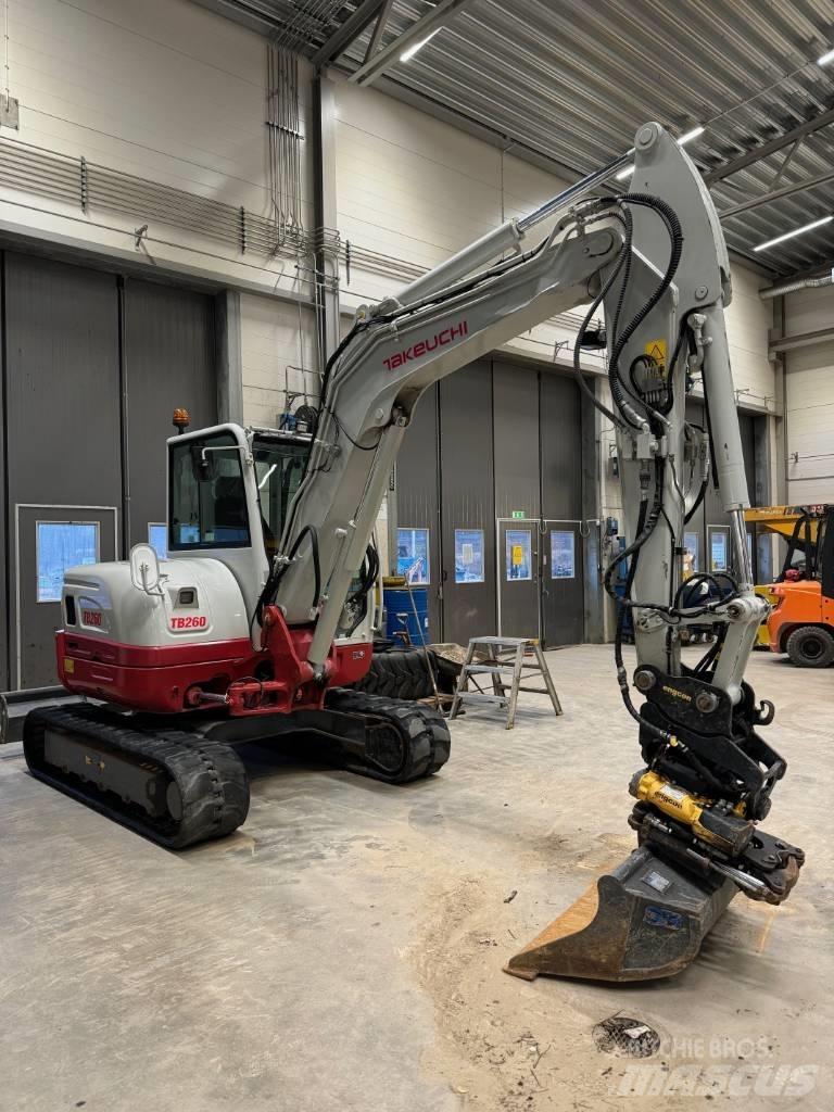 Takeuchi TB 260 Mini Escavadoras <7t