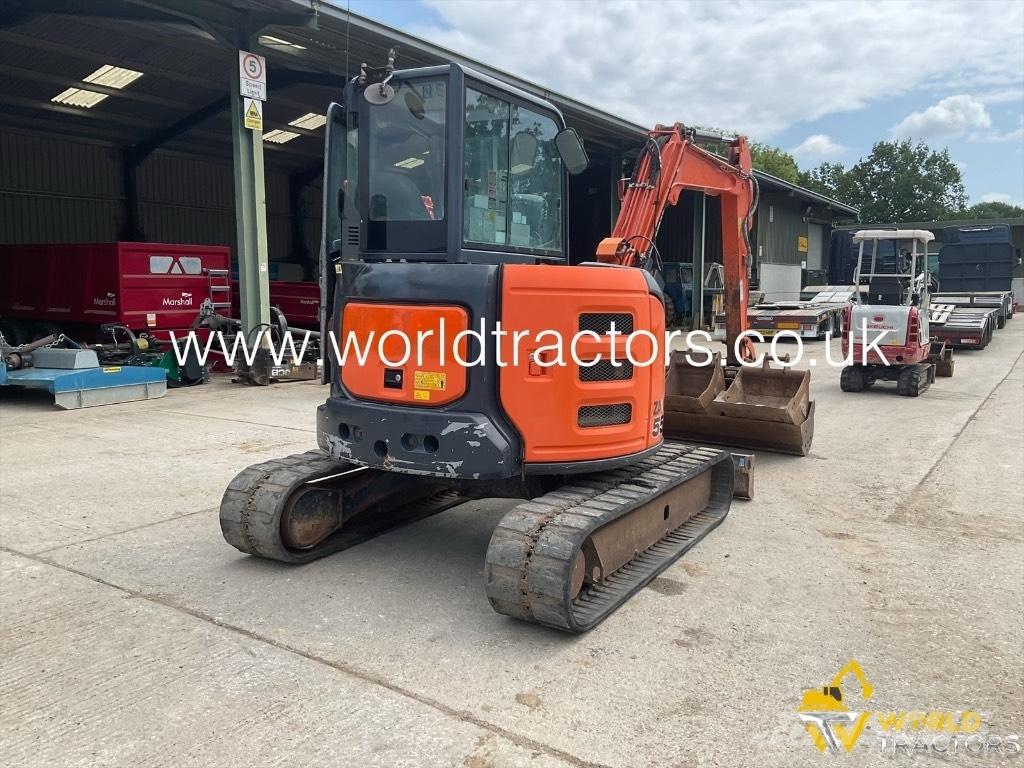 Hitachi Zaxis 55 U Escavadoras Midi 7t - 12t