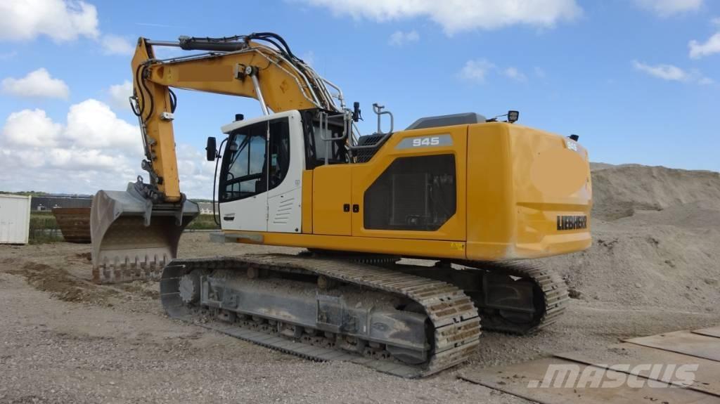 Liebherr R945 3d GPS Escavadoras de rastos
