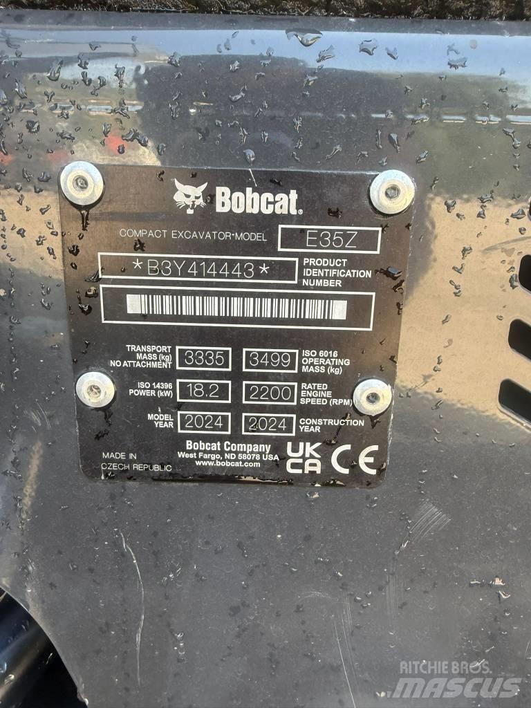Bobcat E 35, 549h Mini Escavadoras <7t