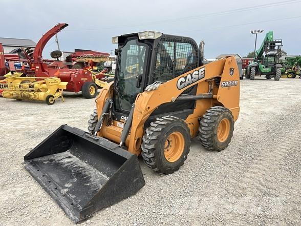 CASE SR220 Carregadoras de direcção deslizante