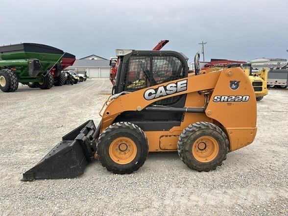 CASE SR220 Carregadoras de direcção deslizante