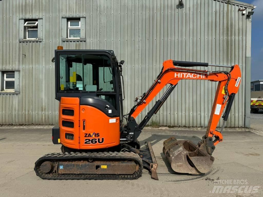 Hitachi ZX 26 U-5 Mini Escavadoras <7t