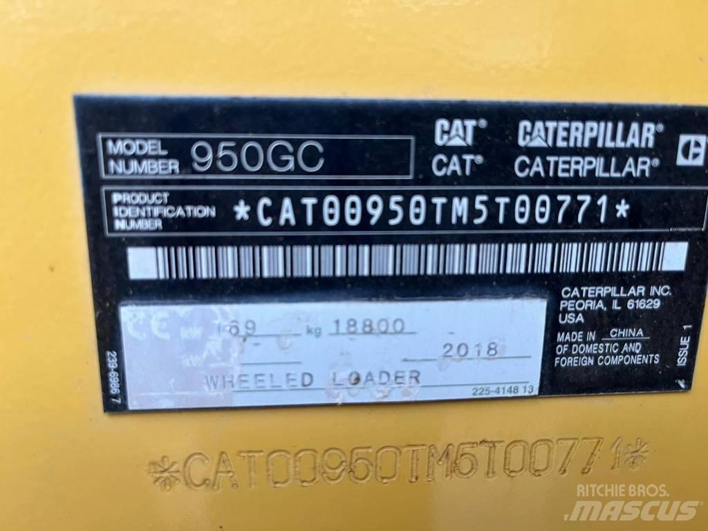 CAT 950GC Pás carregadoras de rodas